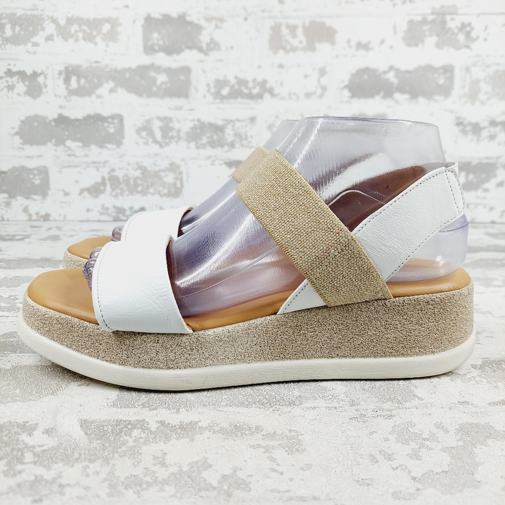 NEW The FLEXX Tony Summer Sling Back Casual Wedge Sandals W1086